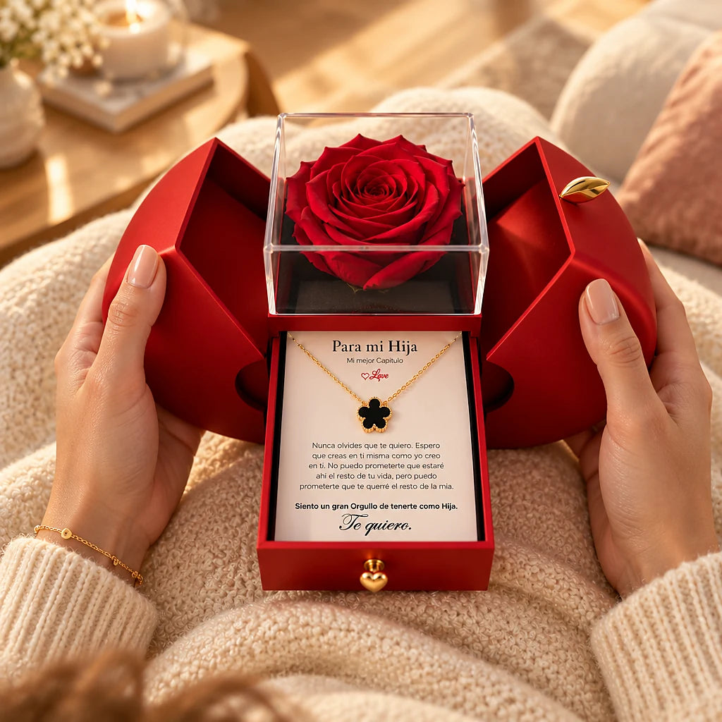 Collar y Pulsera "A Mi Hija" – El Regalo que Habla por Ti